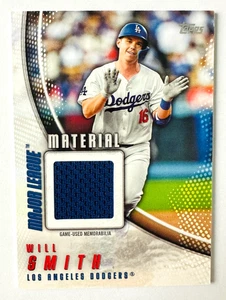 2025 Topps Will Smith Game Used Jersey Card Major League Dodgers - Picture 1 of 3