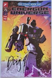 Energon Universe Special #1 FCBD 2024 SIGNED by Daniel Warren Johnson + COA NM - Picture 1 of 1