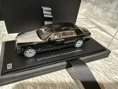 1.43 KYOSHO ROLLS ROYCE PHANTOM EXTENDED WHEEL BASE MODEL IN CASE WITH BOX. - Image 1 of 4