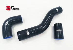 4 PLY Silicone Intercooler Hoses fits Land Rover Defender 300TDI Boost -Black - Picture 1 of 3