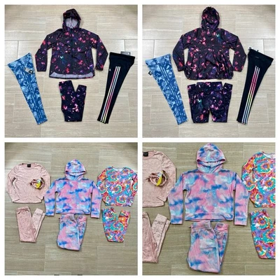 Girl’s Size 10-12 Lot Of Clothing Outfits Sets Jacket Pants Pajamas adidas EUC - Image 1 of 4