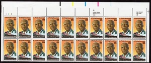 Scott #2402 A. Philip Randolph 25¢ Plate Block of 20 Stamps - MNH UL PC#5 - Picture 1 of 2