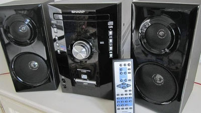 Sharp XL-UH2080 Vintage Micro Kompaktanlage mit Fernbedienung - Bild 1 von 4