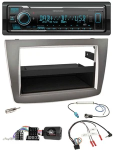 Kenwood Bluetooth Lenkrad DAB USB Autoradio für Alfa Mito 955 2008-2014 silber - Bild 1 von 10