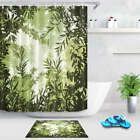 A Gray Area Waterproof Bathroom Polyester Shower Curtain Liner Water Resistant