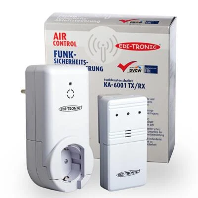 Funk Abluftsteuerung DVGW DIBt Fensterschalter Fenstersensor Abluftschalter - Bild 1 von 4