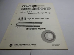 RCA nuvistors  1965 - Picture 1 of 1