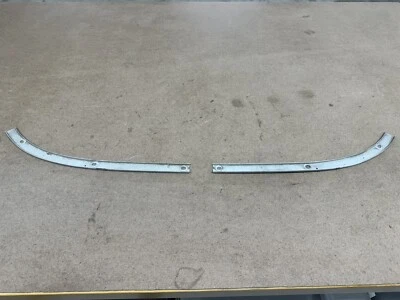 91-92 Toyota MR2 OEM parachoques delantero retenedor barra soporte alerón labial tiras Foto 1 de 4