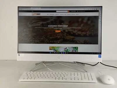 HP All-In-One PC 24 Inch 24-df0xxx Intel Celeron 8GB 256GB SSD Windows 11 Home - Image 1 of 4