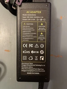 AC/DC Adapter DL65190253 19V 2.53A Non Genuine OEM - Picture 1 of 3