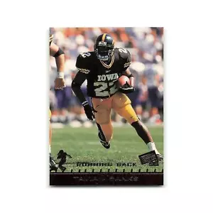 Tavian Banks 1998 Press Pass Blue #37 Iowa Hawkeyes Football Card NM - Picture 1 of 3