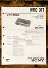 Sony WM-DT1 DAT Walkman  Service Manual *Original*