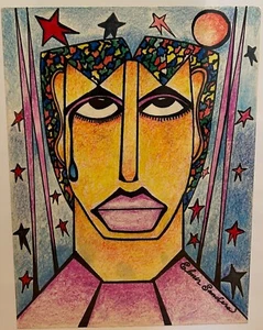 Elmer Sanders Chicago Folk Art Mixed Media Cook County Jail African American!!! - Picture 1 of 2
