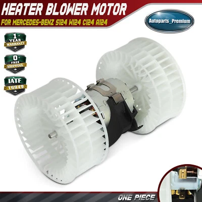 HVAC Blower Motor for Mercedes-Benz S124 W124 C124 A124 E320 300E 300D 400E E300 - Image 1 of 4