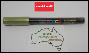 1 x Gold PC1MR Uni-ball Uni Posca 0.7mm Extra Fine Nib IN STOCK - Picture 1 of 5