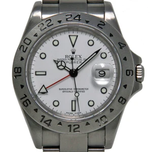 Rolex Explorer II 40mm White Dial Steel Automatic "07 16570 2YEARWARRANTY #730-1 - Picture 1 of 5