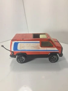 Vintage 1980’s Tonka A.J Foyt Racing Team Van Steel Pressed Vehicle - Picture 1 of 11