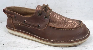 NEW Rank 45 Womens Remi Metallic Cheetah Print Casual Shoes OSHSP22P6 size 6 M - Picture 1 of 7