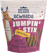 Natural Balance Limited Ingredient Rewards Jumpin' Stix, Grain-Free Dog Treats f