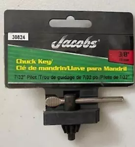 Llave portabrocas Jacobs 30824 3/8" piloto 7/32" EE. UU. - Imagen 1 de 1
