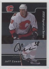 2001-02 ITG Be A Player Signature Series Auto Jeff Cowan #075 Auto