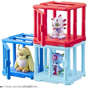 Nuevo conjunto de figuras BANDAI Digimon Ghost Game The Digimon GAMMAMON ANGORAMON JELLYMON - Imagen 1 de 7