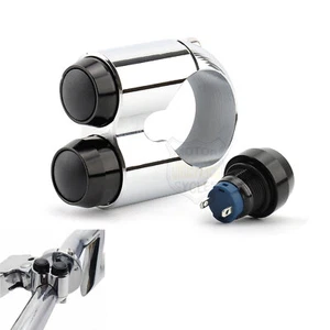 Motorcyle 1" Handlebar Control Turn Signal Horn Switch For Harley Bobber Chopper - Picture 1 of 9