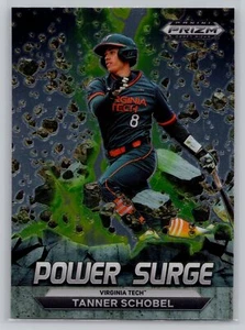 2022 Panini Prizm Draft Picks #PS-TS Tanner Schobel Power Surge - Picture 1 of 2