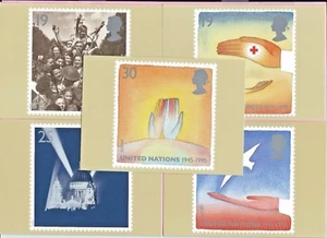 GB 1995 PHQ Karten Komplettsatz - EUROPA - PEACE & FREEDOM - unbenutzt MINT - Bild 1 von 1