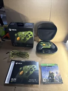 Xbox Halo: Infinite Elite Series 2 Controller - CIB - Tested - Picture 1 of 22