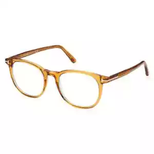 New Authentic Tom Ford FT5754-B-041-53 Round Eyeglasses - Picture 1 of 2