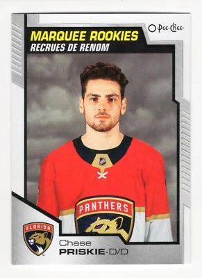 2020-21 UD OPC Chase Priskie Marquee Rookies Card #616 Florida Panthers - Image 1 of 2