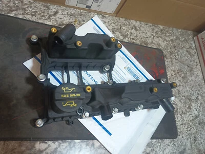 Ford Escape Fiesta Fusion Transit Connect 2013-19 cubierta de válvula de árbol de levas de 1,6 L OEM Foto 1 de 4