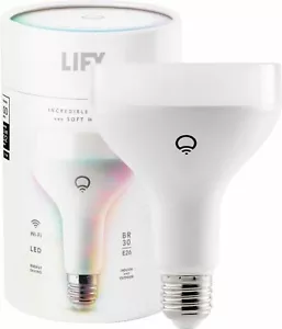 LIFX 1100-Lumen 11W Dimmable BR30 LED Multicolor Light Bulb 75W Equivalent - Picture 1 of 7