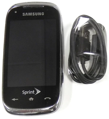 Teléfono Samsung Instinct HD SPH-M850 - azul y plateado (Sprint) muy raro - incluido Foto 1 de 3