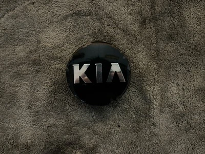 2009 - 2013 KIA FORTE RIO SOUL SPORTAGE  BLACK CENTER CAP 52960–3W200 SL - Image 1 of 4