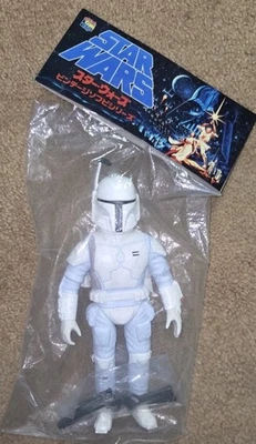 Medicom Star Wars Celebration 2025 Exclusive Sofubi Boba AF 10 inch vinyl figure - Image 1 of 4