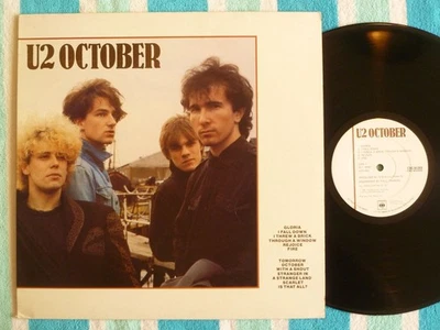 U2 October LP CBS 1981 w/ Inner Sleeve Ireland Pressing/UK Jacket - Image 1 of 2