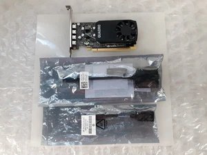 NVIDIA Quadro P1000 4GB GDDR5 Video Card w/ miniDP to VGA + miniDP to DP Cables - Picture 1 of 4