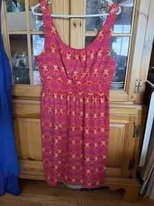 Dress For Women Size XL Pinks And Oranges Summery Combo. - Picture 1 of 7