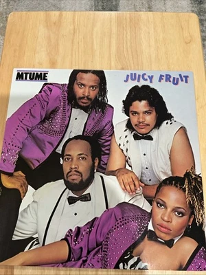 MTUME Juicy Fruit LP vinyl 1983 FE38588 Epic Records - Image 1 of 4