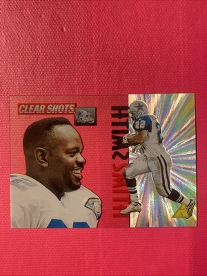 1995 Pinnacle Clear Shots #5 Emmitt Smith Cowboys - Image 1 of 3
