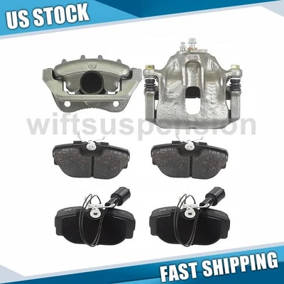 Rear Brake Calipers & Brake Pads for 2000 2001 2002 2003 Land Rover Discovery - Image 1 of 4