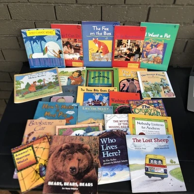Lot-24 Houghton Mifflin Invitations to Literacy Books Leveled Readers Level 2 - Image 1 of 4