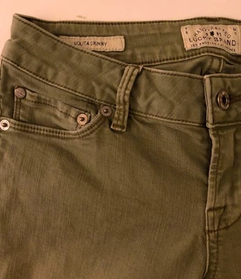Lucky Brand Women's Lolita Curvy Skinny Jeans Size 20 Ankle ~ Grape Leaf Wash - Image 1 of 4
