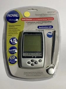 Royal Info To Go Extreme 4 Personal Digital Assistant Translator Book 1.5 TESTED - Photo 1 sur 2