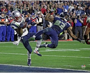 Malcolm Butler New England Patriots Super Bowl XLlX Game Winning INT 8x10 Photo - Picture 1 of 1