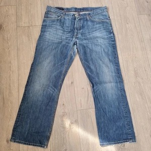Tommy Hilfiger Herren Jeans Blau W38 L30 Straight Fit Denim Hose - Bild 1 von 5