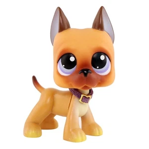 Deutsche Dogge LPS Spielzeug für Kind Spielset Haustier Figur Sammlertier Mini Hund Geschenk - Bild 1 von 9