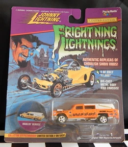 Haulin' Hearse Johnny Frightning Lightning Goulish Show Rods Metal Body-Chasiss - Picture 1 of 4